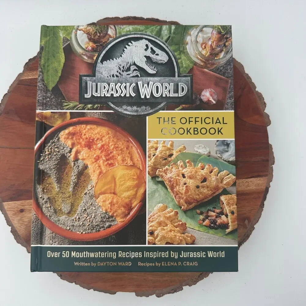 NEW Jurassic World The Official Cookbook 2021 Hardcover Mint Condition